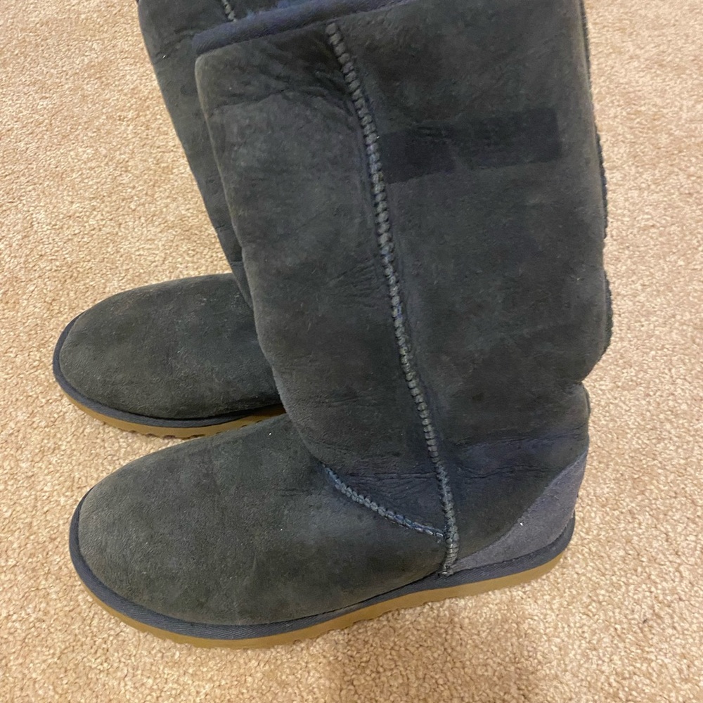 UGG Navy Shearling Boot - image 7